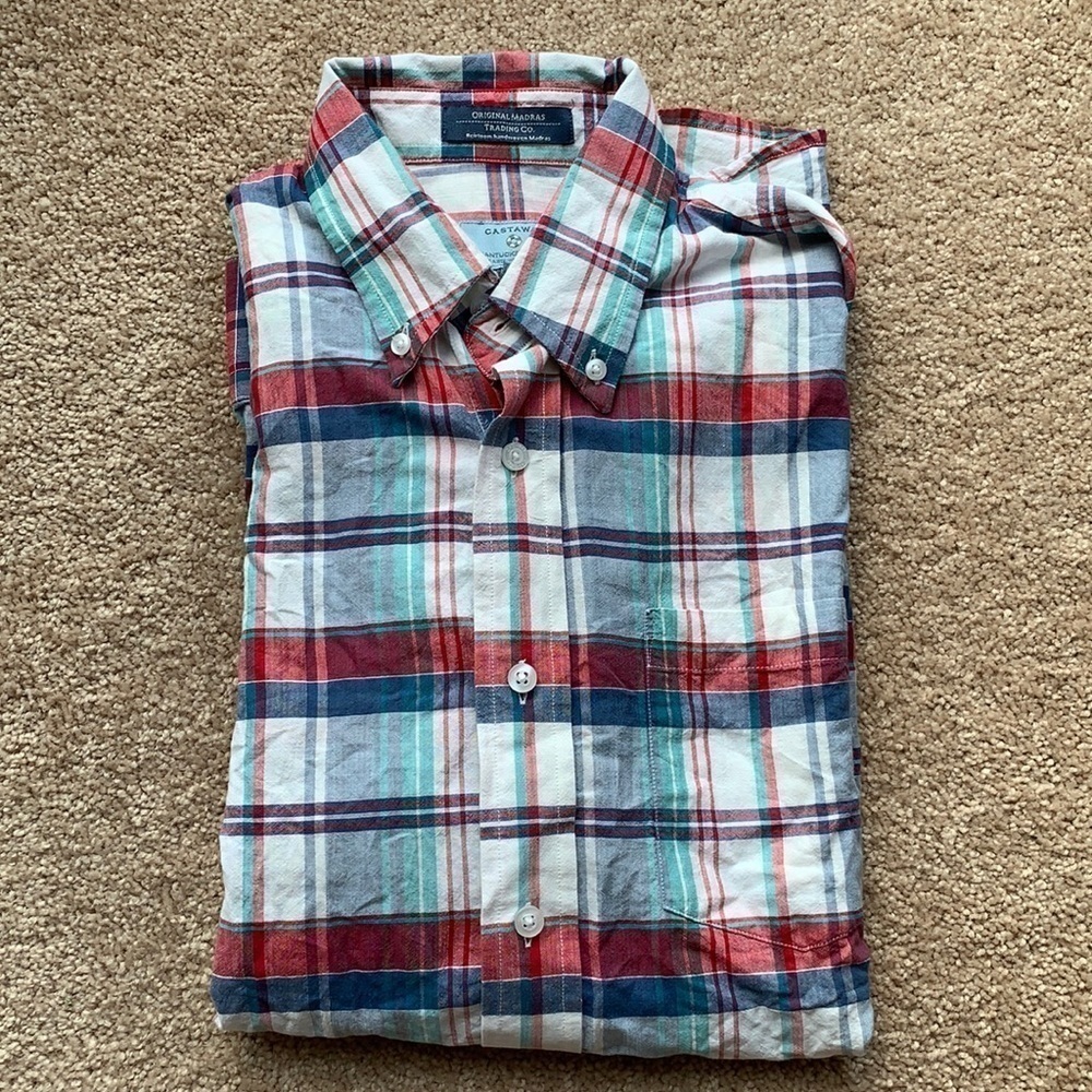 Castaway Nantucket Island button up shirt